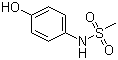 结构式 CAS# 51767-39-6, N-(4-羟基苯基)甲磺酰胺