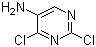 structure of CAS# 5177-27-5, 2,4-Dichloro-5-aminopyrimidine;5-Amino-2,4-dichloropyrimidine; 2,4-Dichloropyrimidin-5-ylamine