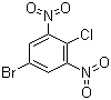 structure of CAS# 51796-82-8, 4-Chloro-3,5-dinitrobromobenzene;1-Chloro-4-bromo-2,6-dinitrobenzene
