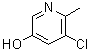 structure of CAS# 51984-63-5, 5-Chloro-6-methylpyridin-3-ol