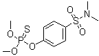 结构式 CAS# 52-85-7, 氨磺磷