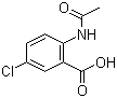 2-(Acetylamino)-5-chlorobenzoic acid molecular structure (CAS 5202-87-9)