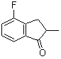 结构式 CAS# 52045-42-8, 4-氟-2-甲基茚满酮