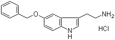 结构式 CAS# 52055-23-9, 5-苄氧基色胺盐酸盐