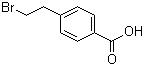 structure of CAS# 52062-92-7, 4-(2-Bromoethyl)benzoic acid