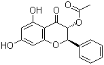 structure of CAS# 52117-69-8, 3-O-Acetylpinobanksin