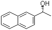 structure of CAS# 52193-85-8, (+)-(R)-1-(2-Naphthyl)ethanol;(+)-1-(2-Naphthyl)ethanol; (+)-alpha-Methyl-2-naphthalenemethanol