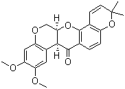 结构式 CAS# 522-17-8, 魚藤素