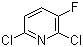 structure of CAS# 52208-50-1, 2,6-Dichloro-3-fluoropyridine