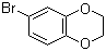 structure of CAS# 52287-51-1, 6-Bromo-1,4-benzodioxan;3,4-Ethylenedioxybromobenzene; 4-Bromo-1,2-ethylenedioxybenzene; 6-Bromo-1,4-benzodioxane; 6-Bromo-2,3-dihydro-1,4-benzodioxin; 6-Bromobenzodioxane