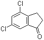 structure of CAS# 52397-81-6, 4,6-Dichloro-1-indanone;4,6-Dichloro-2,3-dihydro-1H-inden-1-one