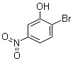 结构式 CAS# 52427-05-1, 2-溴-5-硝基苯酚