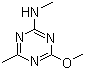 structure of CAS# 5248-39-5, 4-Methoxy-N,6-dimethyl-1,3,5-triazin-2-amine ;2-Methoxy-4-methyl-6-methylamino-s-triazine
