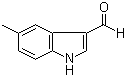 structure of CAS# 52562-50-2, 5-Methyl-1H-indole-3-carboxaldehyde