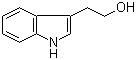 结构式 CAS# 526-55-6, 色醇; 3-(2-羟乙基)吲哚; 吲哚-3-乙醇