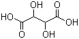 structure of CAS# 526-83-0, D(-)-Tartaric acid;D-2,3-Dihydroxysuccinic acid