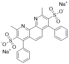 结构式 CAS# 52698-84-7, 二钠浴酮灵二磺酸酯
