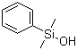 structure of CAS# 5272-18-4, Dimethylphenylsilanol;Phenyldimethylsilanol; Hydroxydimethylphenylsilane