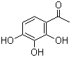structure of CAS# 528-21-2, 2',3',4'-Trihydroxyacetophenone;Gallacetophenone