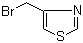 4-(Bromomethyl)-1,3-thiazole molecular structure (CAS 52829-53-5)