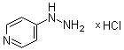 structure of CAS# 52834-40-9, 4-Pyridylhydrazine hydrochloride;4-Hydrazinopyridine hydrochloride