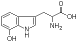 structure of CAS# 52899-02-2, 7-Hydroxytryptophan;7-Hydroxy-DL-tryptophan