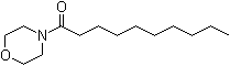 structure of CAS# 5299-65-0, N-Decanoylmorpholine;4-Decanoylmorpholine; AI 3-18285; NSC 3341