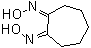 structure of CAS# 530-97-2, 1,2-Cycloheptanedione dioxime;Heptoxime; NSC 58393