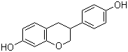 structure of CAS# 531-95-3, Equol;(S)-3,4-Dihydro-3-(4-hydroxyphenyl)-2H-1-benzopyran-7-ol