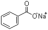 结构式 CAS# 532-32-1, 苯甲酸钠; 安息香酸钠