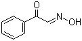 structure of CAS# 532-54-7, 2-Isonitrosoacetophenone;2-Hydroxyiminoacetophenone; Phenylglyoxal 2-oxime