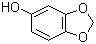 Sesamol molecular structure (CAS 533-31-3)