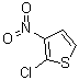 结构式 CAS# 5330-98-3, 2-氯-3-硝基噻吩