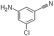 结构式 CAS# 53312-78-0, 3-氨基-5-氯苯腈