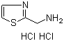 结构式 CAS# 53332-78-8, 2-噻唑甲胺二盐酸盐