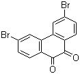 结构式 CAS# 53348-05-3, 3,6-二溴-9,10-菲醌