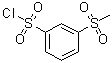 结构式 CAS# 5335-40-0, 3-甲烷磺酰基苯磺酰氯