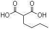 Butylmalonic acid molecular structure (CAS 534-59-8)