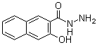结构式 CAS# 5341-58-2, 3-羟基-2-萘甲酰肼