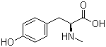 structure of CAS# 537-49-5, N-Methyl-L-tyrosine