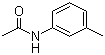 structure of CAS# 537-92-8, 3'-Methylacetanilide;3-Acetaminotoluene; N-Acetyl-m-toluidine