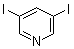 structure of CAS# 53710-18-2, 3,5-Diiodopyridine