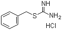 结构式 CAS# 538-28-3, S-苄基硫脲盐酸盐; 苄基异硫脲盐酸盐