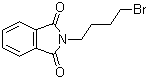 结构式 CAS# 5394-18-3, N-(4-溴丁基)邻苯二甲酰亚胺