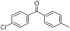 结构式 CAS# 5395-79-9, 4-氯-4'-甲基二苯甲酮