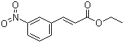 structure of CAS# 5396-71-4, Ethyl 3-nitrocinnamate;m-Nitrocinnamic acid ethyl ester ; 3-(3-Nitrophenyl)acrylic acid ethyl ester; 3-(3-Nitrophenyl)-2-propenoic acid ethyl ester; Ethyl m-nitrocinnamate; NSC 4346