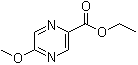 structure of CAS# 54013-05-7, 5-Methoxy-2-pyrazinecarboxylic acid ethyl ester