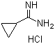 structure of CAS# 54070-74-5, Cyclopropanecarboxamidine hydrochloride