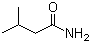 结构式 CAS# 541-46-8, 异戊酰胺