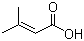structure of CAS# 541-47-9, 3,3-Dimethylacrylic acid ;3-Methyl-2-butenoic acid; 3-Methylcrotonic acid; Senecioic acid